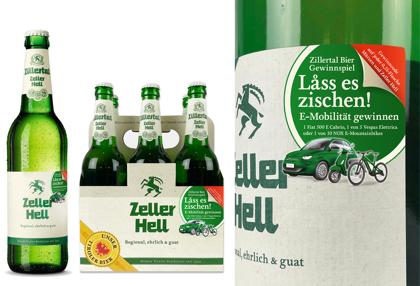 Zillertal Bier - Werbeagentur Zimmermann Streiter Innsbruck Tirol